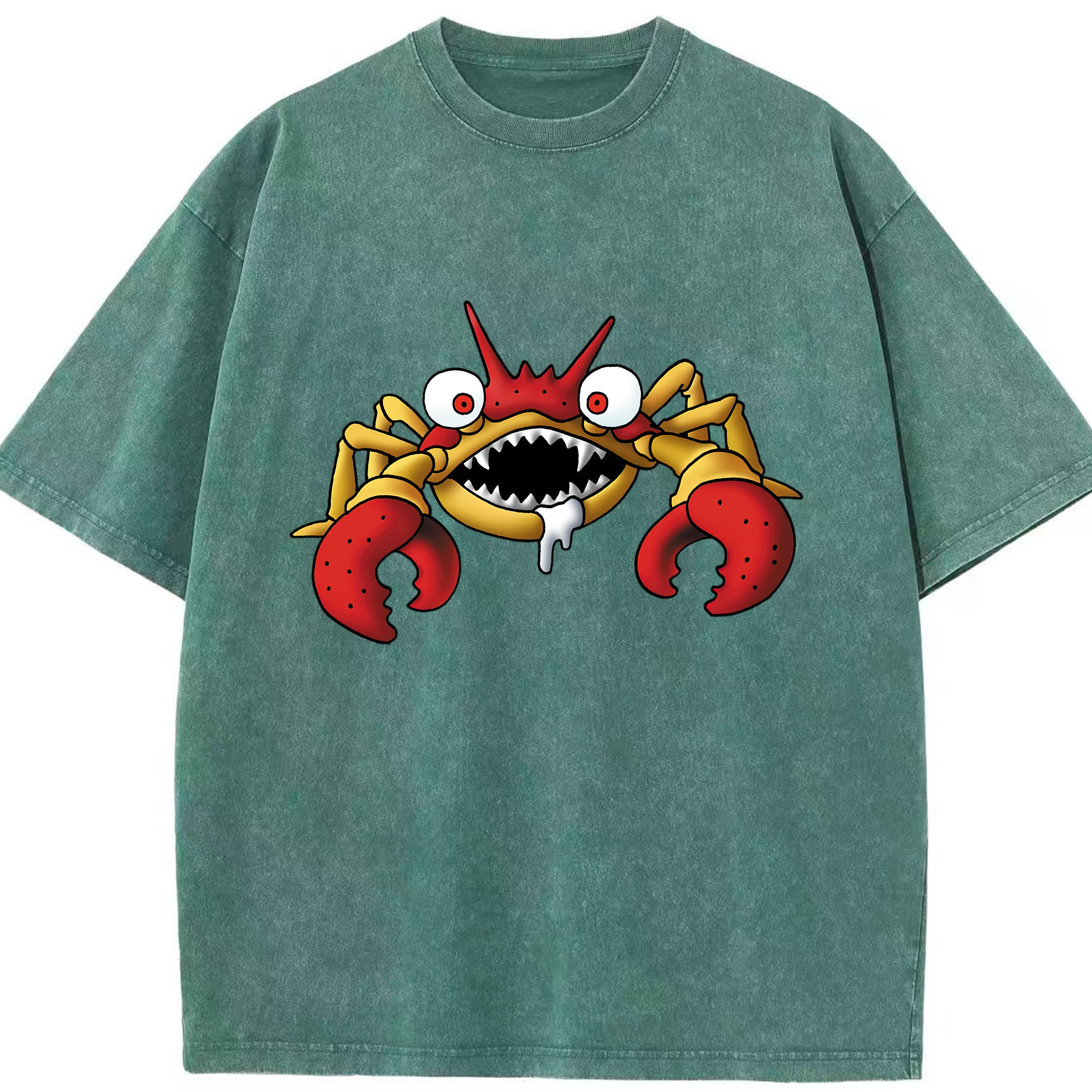 （画像用） ドラゴンクエスト Doragon Kuesuto Dragon Quest 綿100% ヴィンテージ風 半袖Tシャツ（フロントプリント）